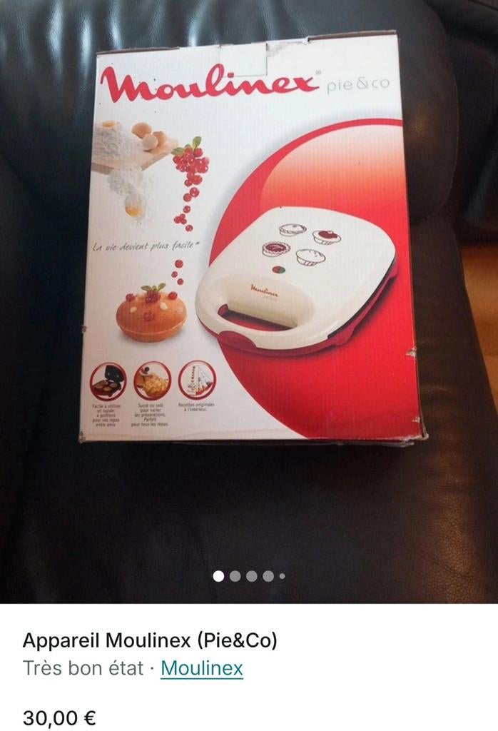 Appareil Moulinex (Pie&Co), Electroménager