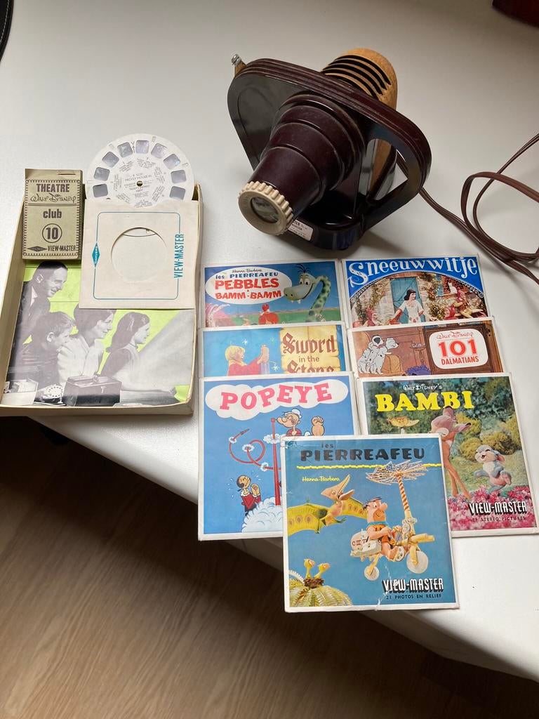 View master junior projector jaren 50 60, Collections, Appareils photo & Matériel cinématographique, Enlèvement, 1940 à 1960, Projecteur