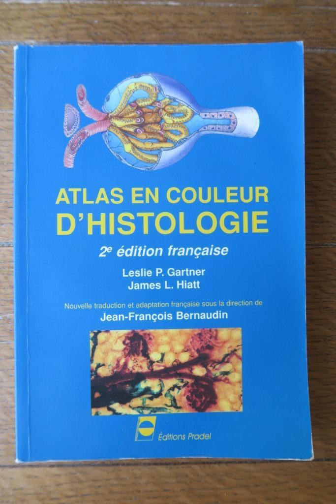 Atlas d'histologie pour étudiant en médecine, pharma ou infi, Livres, Enlèvement, Comme neuf, Enseignement supérieur