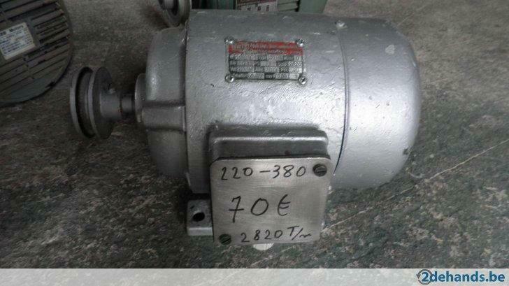 motor 220-380, Ophalen, Gebruikt