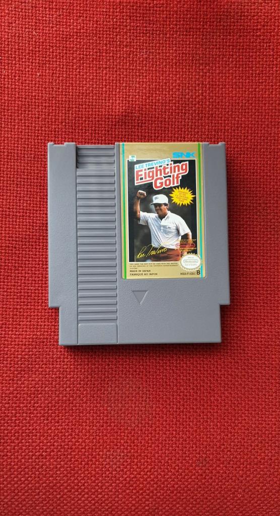 Lee Trevino's Fighting Golf PAL NES, Games en Spelcomputers, Games | Nintendo NES, 1 speler, Ophalen of Verzenden, Zo goed als nieuw