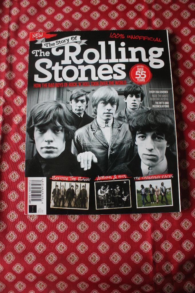 Magazine - The Story of The ROLLING STONES over 55 years, Ophalen of Verzenden, Zo goed als nieuw, Muziek, Film of Tv