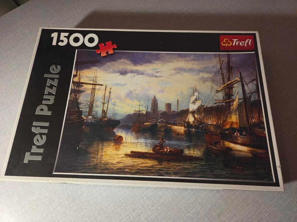 TREFL Puzzle, 1500., Ophalen of Verzenden, 500 t/m 1500 stukjes, Zo goed als nieuw, Legpuzzel