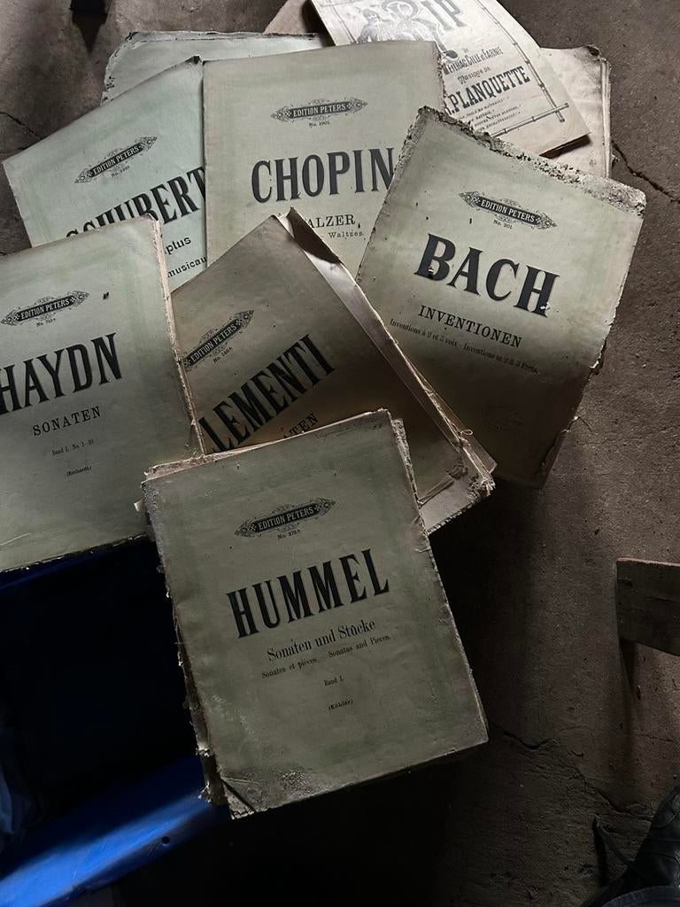 oude BLADMUZIEK 1830….1950 ..(een 70-tal ), Muziek en Instrumenten, Ophalen, Zo goed als nieuw