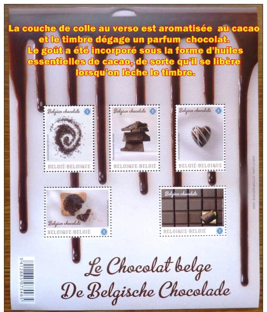 WERELDZEGELS 2013-5 - CHOCOLADE - CHOCLATSmaakzegel, Postzegels en Munten, Ophalen of Verzenden