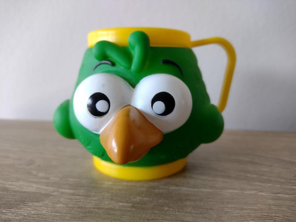 Groene drinkbeker vogel, Ophalen of Verzenden, Zo goed als nieuw, Overige typen
