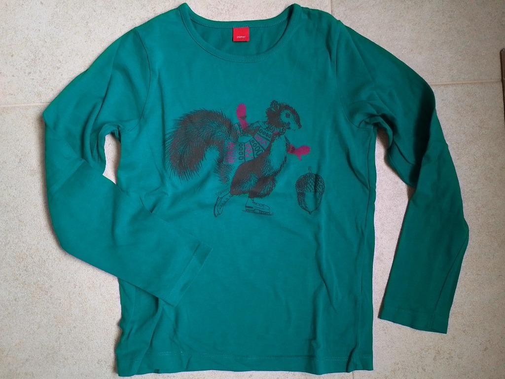 T-shirt met lange mouwen / longsleeve meisje maat 128   , Kinderen en Baby's, Kinderkleding | Maat 128, Ophalen, Meisje, Zo goed als nieuw