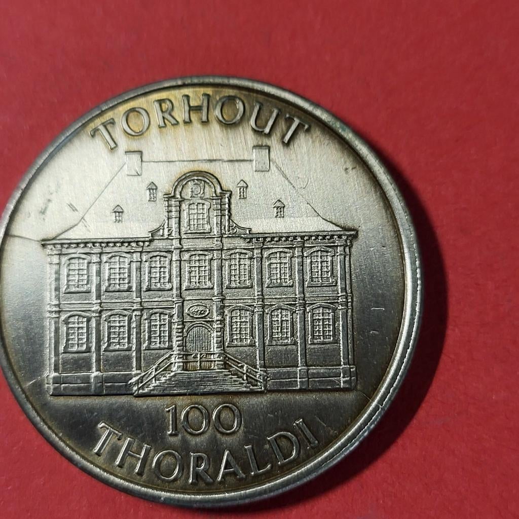 Munt  Torhout, Postzegels en Munten, Ophalen of Verzenden