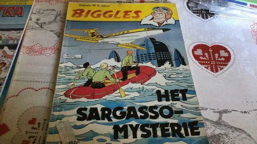 Biggles(=), Eén stripboek, Ophalen, Gelezen