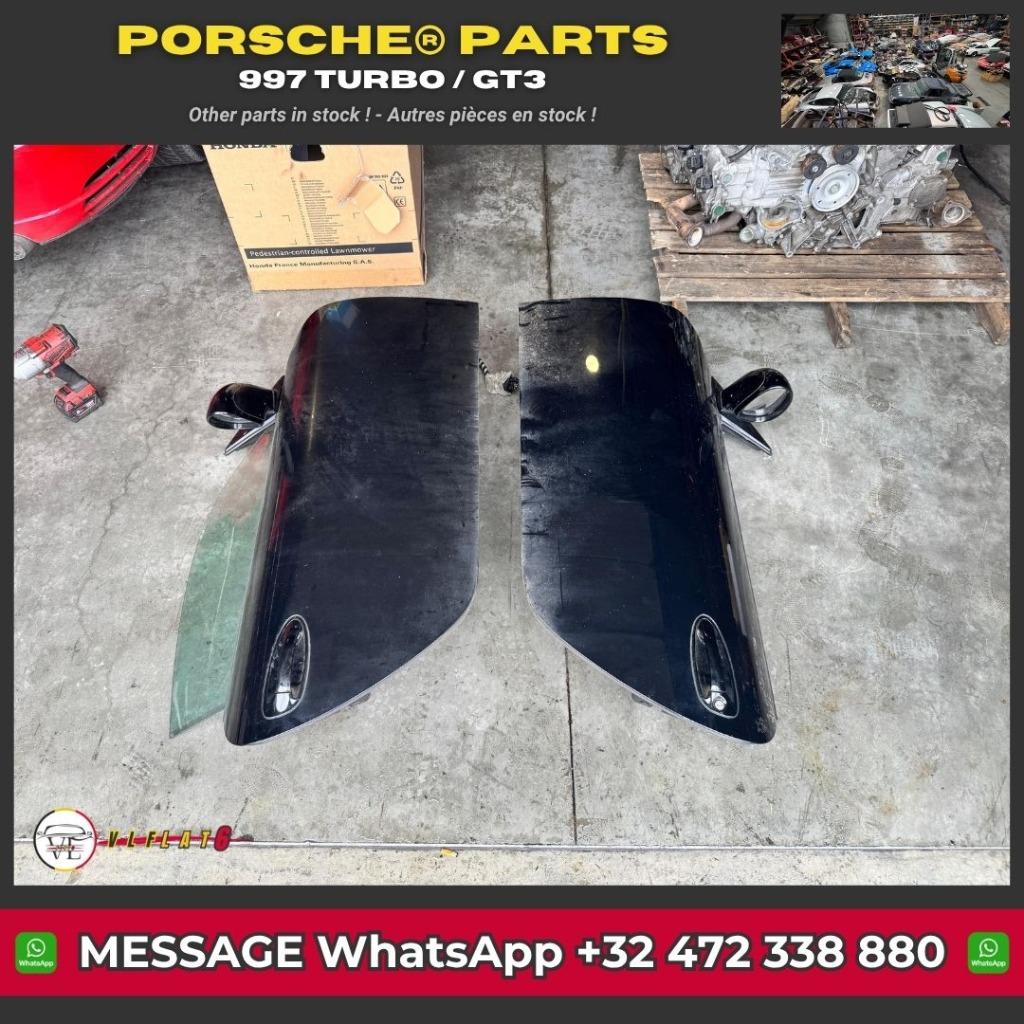 Paire de portes aluminium Porsche 997 Turbo / GT3, Enlèvement, Utilisé, Porsche, Porte
