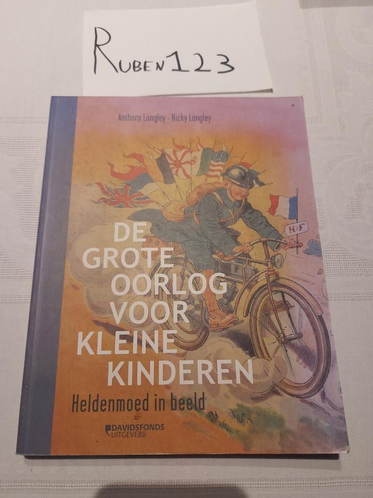 Nicky Langley - De grote oorlog voor kleine kinderen, Enlèvement ou Envoi, Comme neuf, Nicky Langley; Anthony Langley