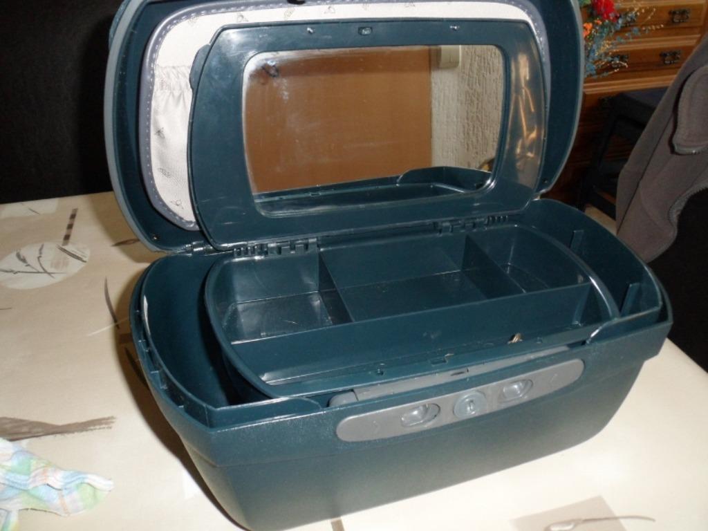 beautycase VIP Hardcase zwart, Zwart, Met slot, Ophalen of Verzenden, Zo goed als nieuw