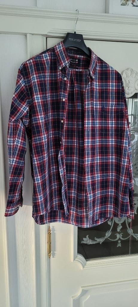 Chemise d'été pour homme, Tour de cou 43/44 (XL), Enlèvement ou Envoi, Comme neuf, Bleu