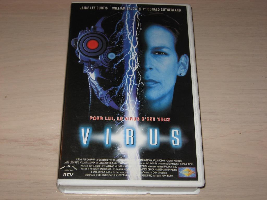 K7 vhs Virus, CD & DVD, VHS | Film, Comme neuf, Science-Fiction et Fantasy, Enlèvement ou Envoi