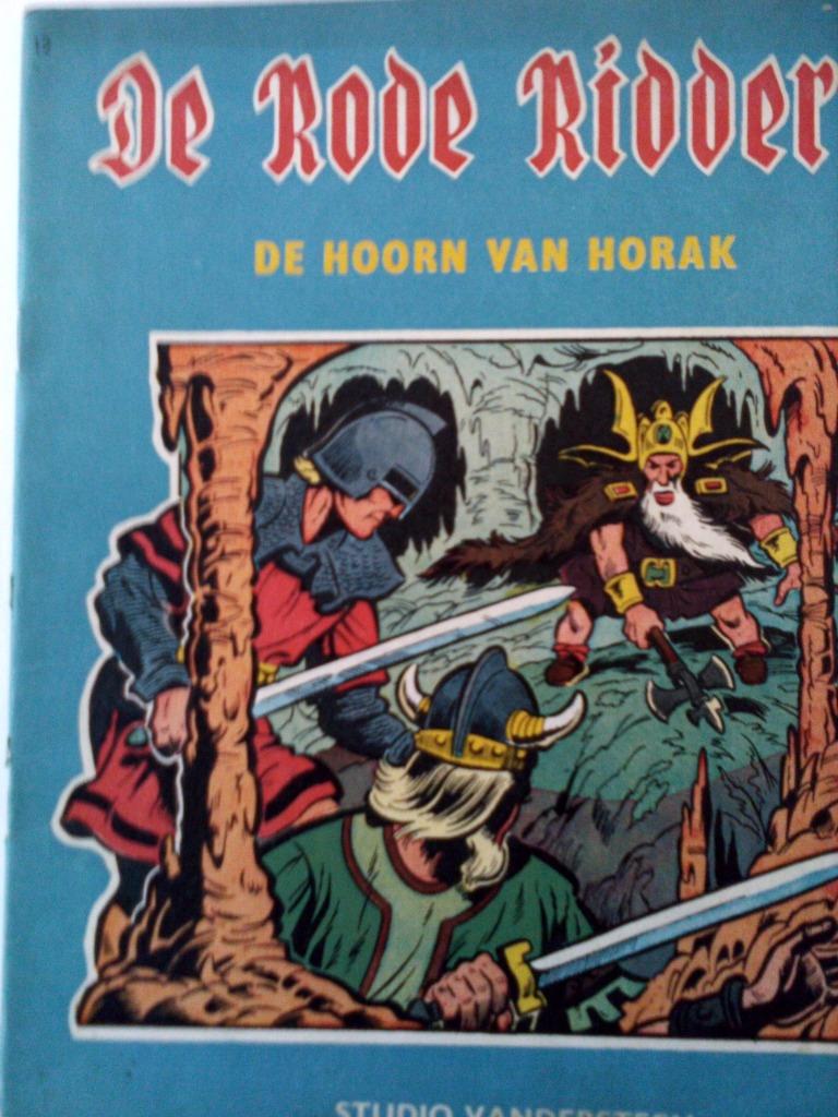 DE RODE RIDDER. De Hoorn van Horak. nr 12. strip, Willy Vandersteen, Eén stripboek, Ophalen, Gelezen