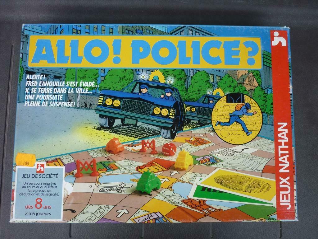 Jeu de société - Allo ! Police - Nathan, Een of twee spelers, Ophalen of Verzenden, Gebruikt, Nathan
