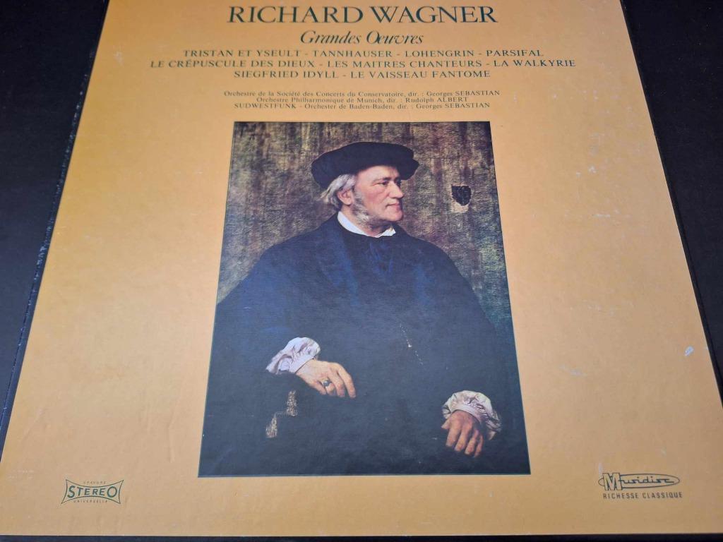 Wagner / Sebastian - Grandes Oeuvres Box 3 x Lp's Vinyl, Ophalen, Gebruikt, Romantiek, Opera of Operette