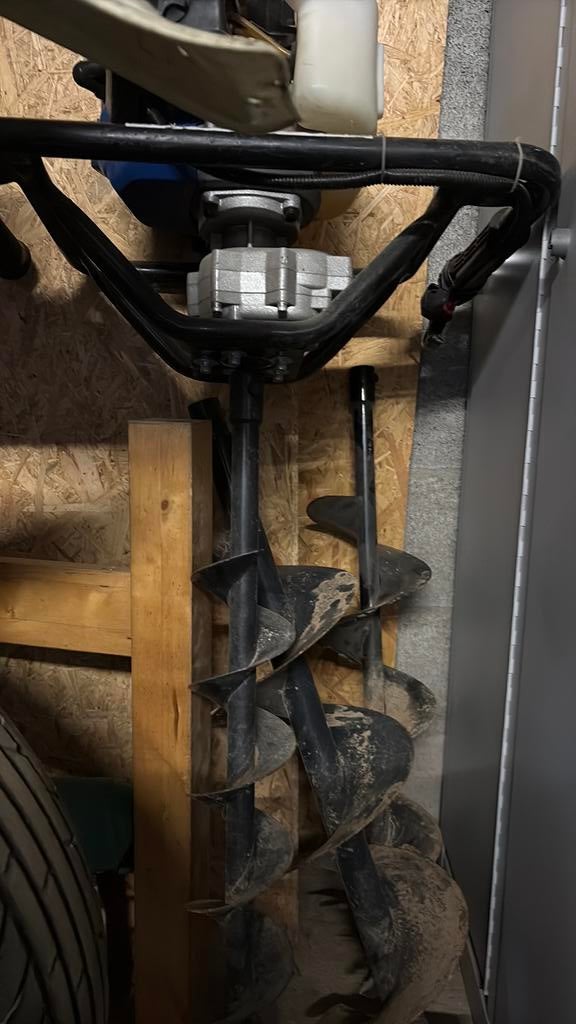 Tarière thermique, Enlèvement