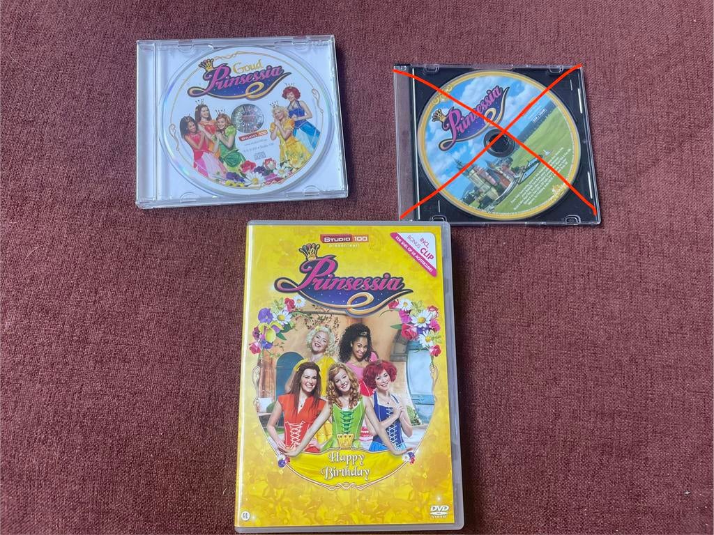 Prinsessia dvd en 1 cd  (NL), Ophalen, Zo goed als nieuw, Science Fiction en Fantasy