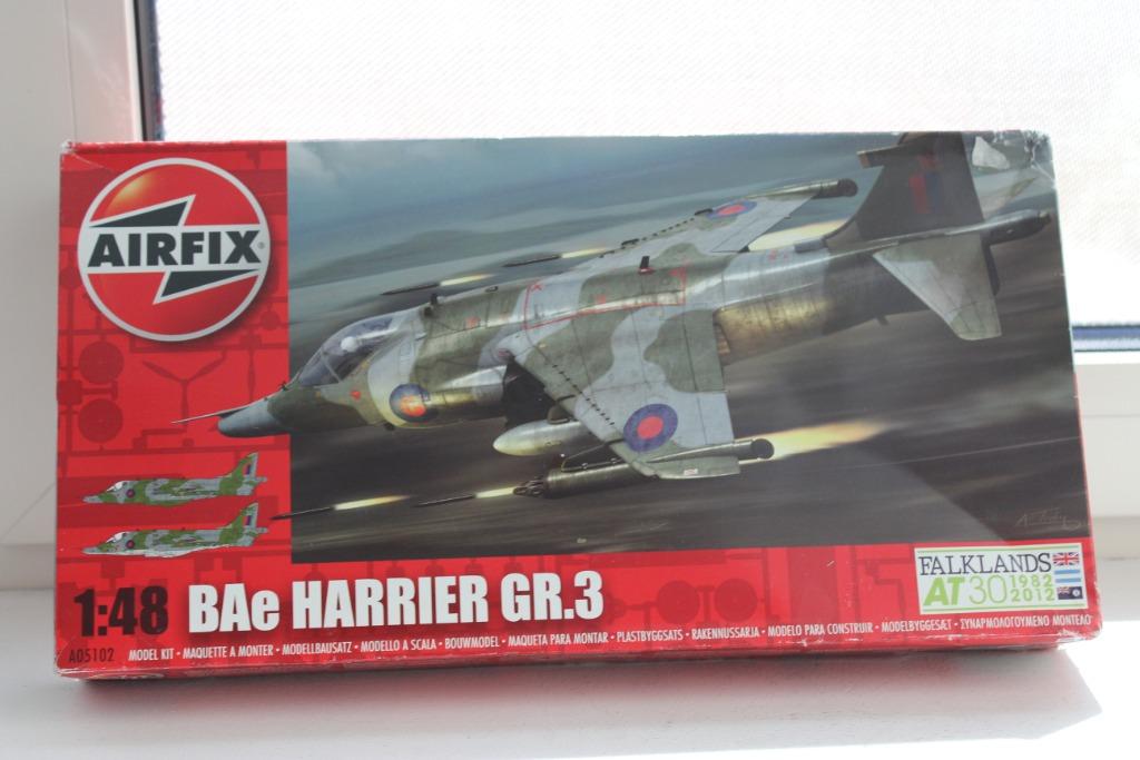 MODELBOUW BAE HARRIER  GR.3 1/48, Ophalen of Verzenden