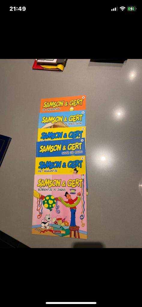 6 Samson en Gert boekjes, Boeken, Complete serie of reeks, Ophalen, Zo goed als nieuw, Europa