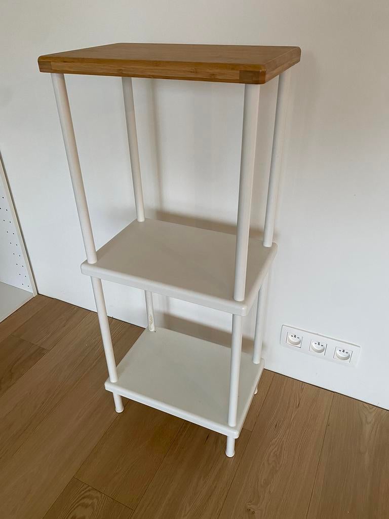 Petite etagere metal/ bambou, Enlèvement, Comme neuf
