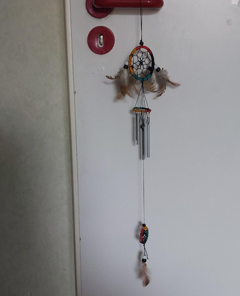 dreamcatcher met staafjes die rinkelen.  Goede staat, Ophalen, Gebruikt