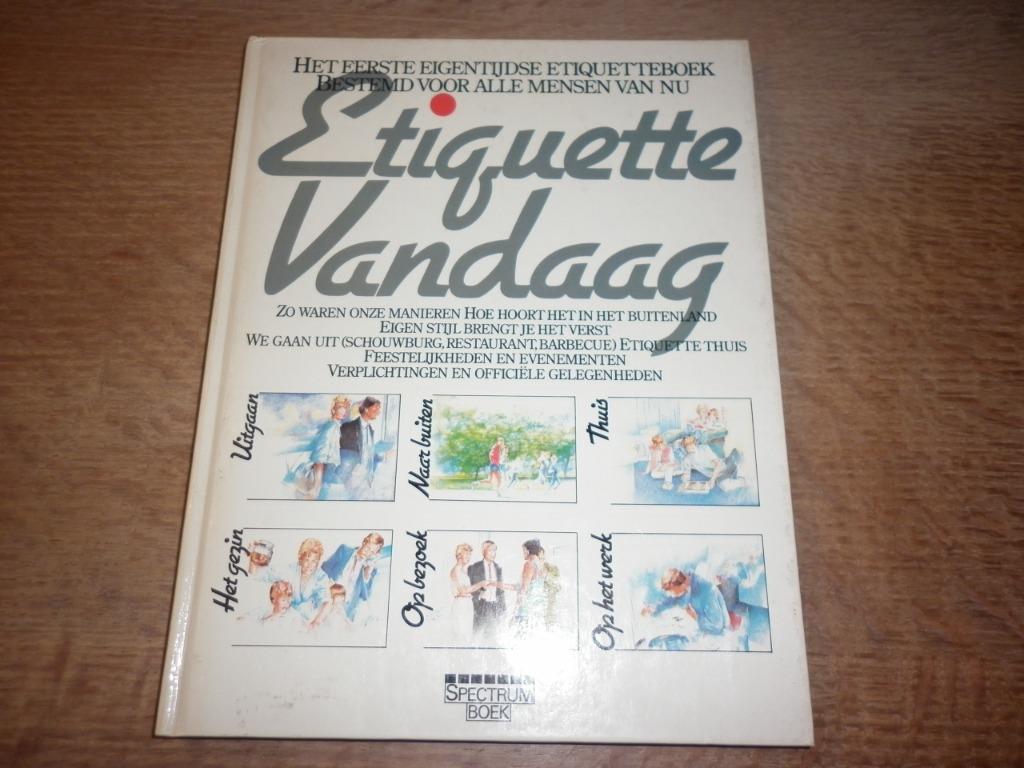 Etiquette vandaag - Inez van Eijk, Boeken, Ophalen of Verzenden