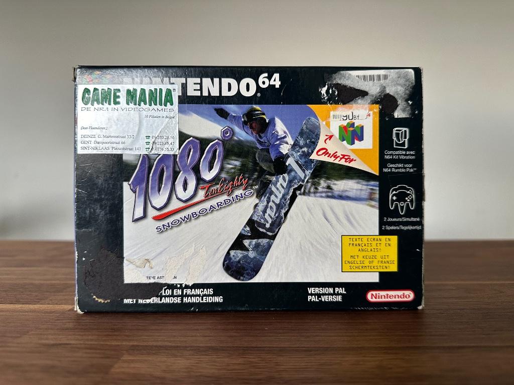 N64 1080 Snowboarding - Ten eighty - Boxed, Consoles de jeu & Jeux vidéo, Jeux | Nintendo 64, Enlèvement ou Envoi, 1 joueur, Utilisé