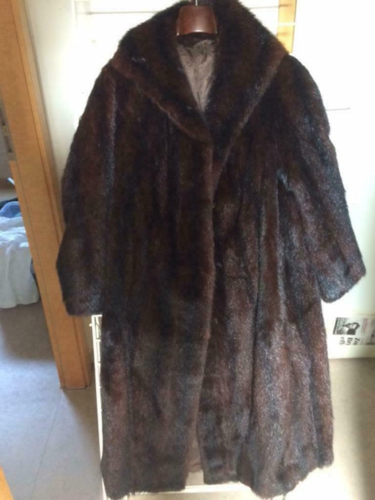 bontjas dames, Kleding | Dames, Jassen | Winter, ANDERE, Ophalen, Zo goed als nieuw, Bruin