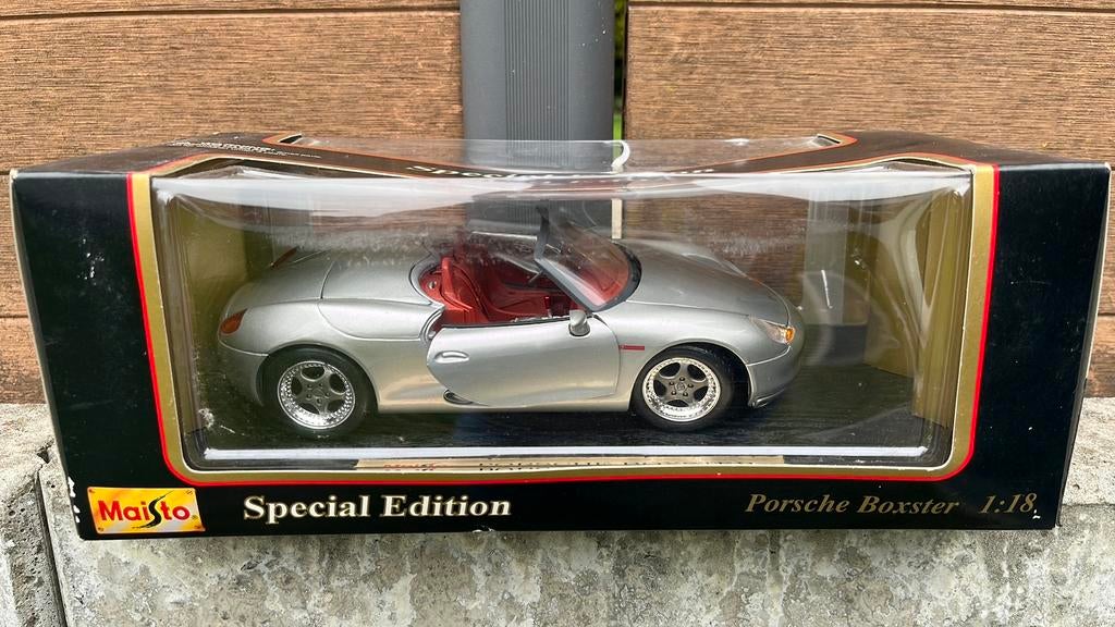 Porsche Boxster Concept 1:18 maisto NIEUW, Hobby en Vrije tijd, Ophalen of Verzenden, Nieuw, Auto, Maisto