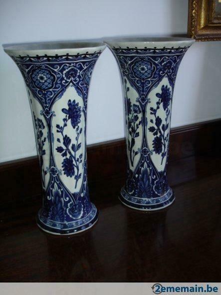 paire de vases de Delft, Ophalen