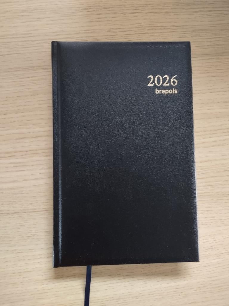 Nieuwe Brepols agenda Saturnus Lima zwart, Enlèvement, Neuf