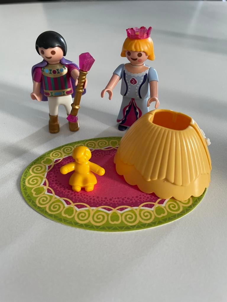 Playmobil 3 setjes: prinsenkinderen, koetsier en dienstmeid, Kinderen en Baby's, Ophalen of Verzenden, Zo goed als nieuw