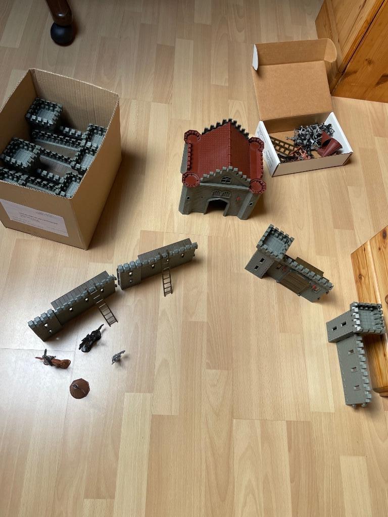 Château fort à assembler, Enlèvement ou Envoi, Utilisé