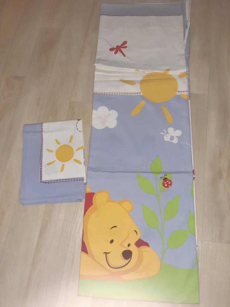 1 persoons dekbed winny the pooh, Ophalen, Dekbedovertrek, Zo goed als nieuw, Overige kleuren