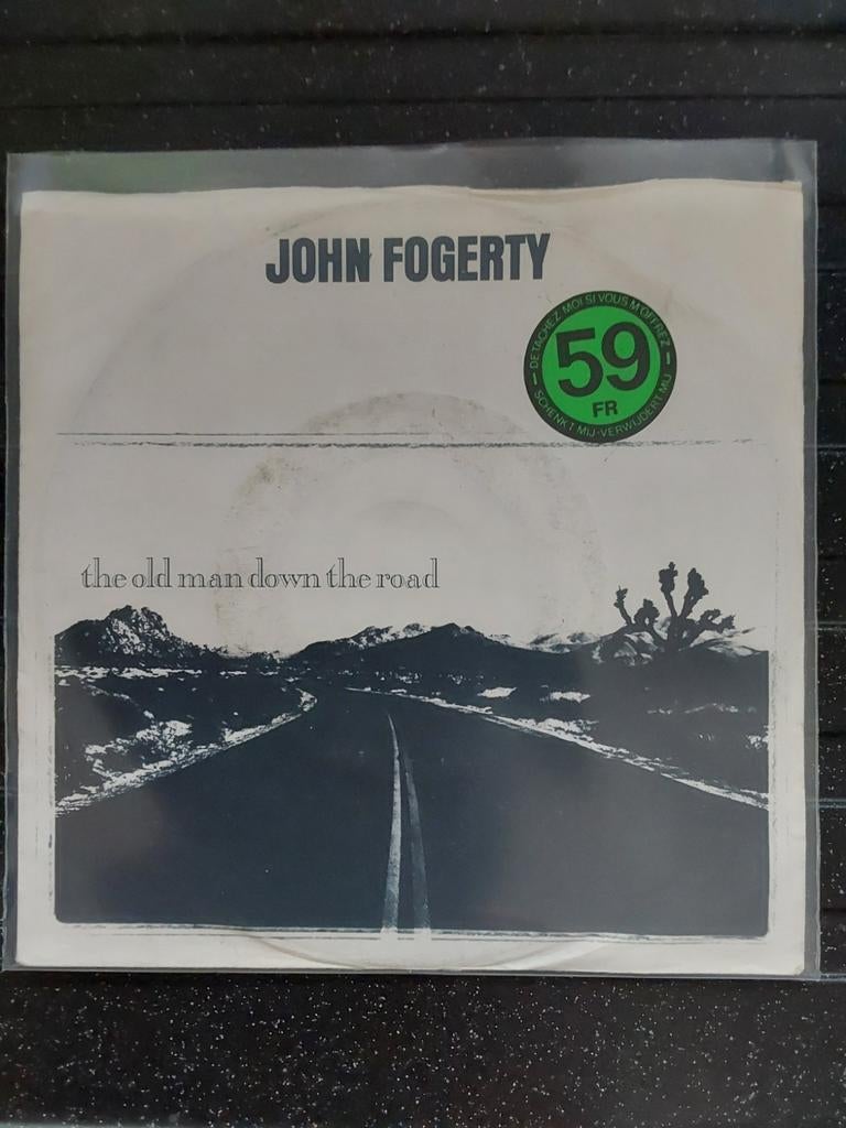 45T John Fogerty - The old man down the road (1984), Ophalen of Verzenden, Gebruikt, Rock en Metal