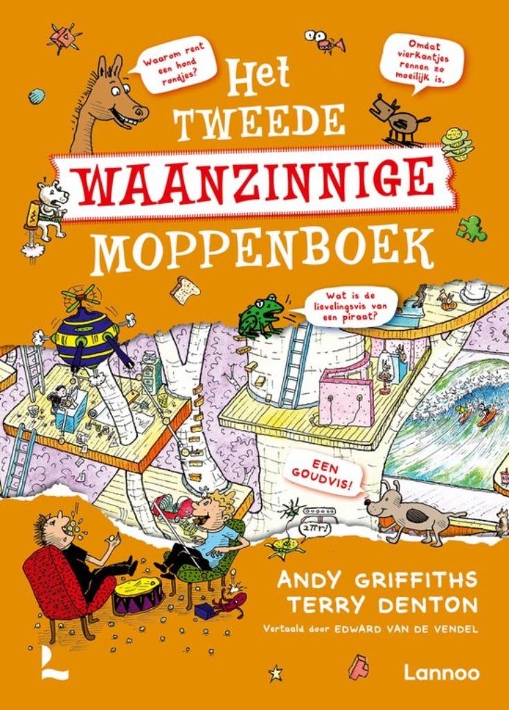 het tweede waanzinnige moppenboek, Ophalen of Verzenden, Nieuw, Andy Griffiths; Terry Denton, Fictie algemeen