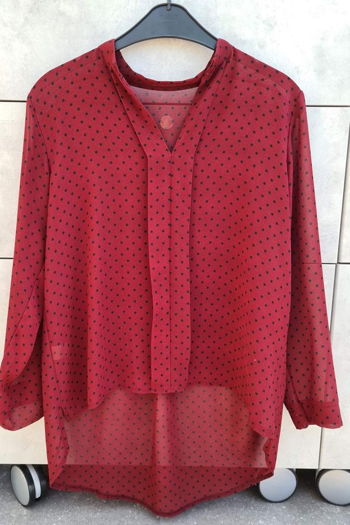 hemdbloes Beauty Moda Italia 38/40 - rood - zie info, Kleding | Dames, Zo goed als nieuw, Beauty Moda Italia, Rood, Ophalen
