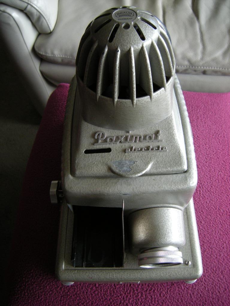 diaprojector  braun praximat, Enlèvement, Utilisé