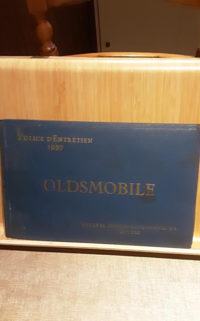 Oldsmobille Police d'entretien 1937, Enlèvement ou Envoi, Utilisé