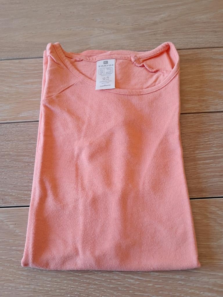T-shirt sport corail Domyos T 14ans, Utilisé, Vêtements de sport ou Maillots de bain, Fille, Décathlon
