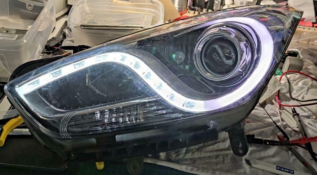 Hyundai i40 led koplamp reparatie, Autos : Pièces & Accessoires, Éclairage, Enlèvement ou Envoi, Utilisé, Hyundai