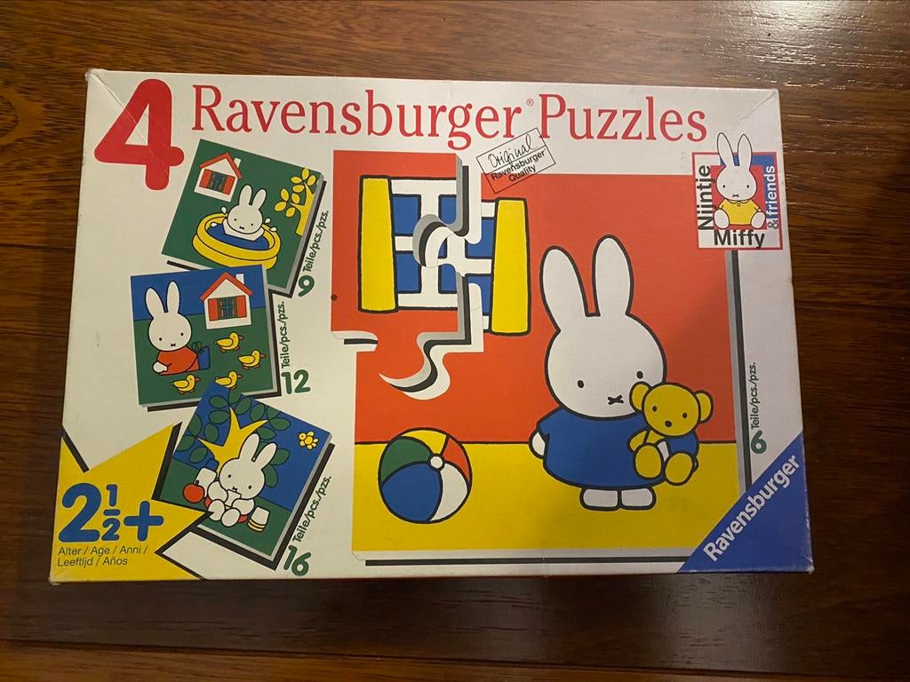 Nijntje puzzel 6/9/12/16, Kinderen en Baby's, Ophalen, Gebruikt