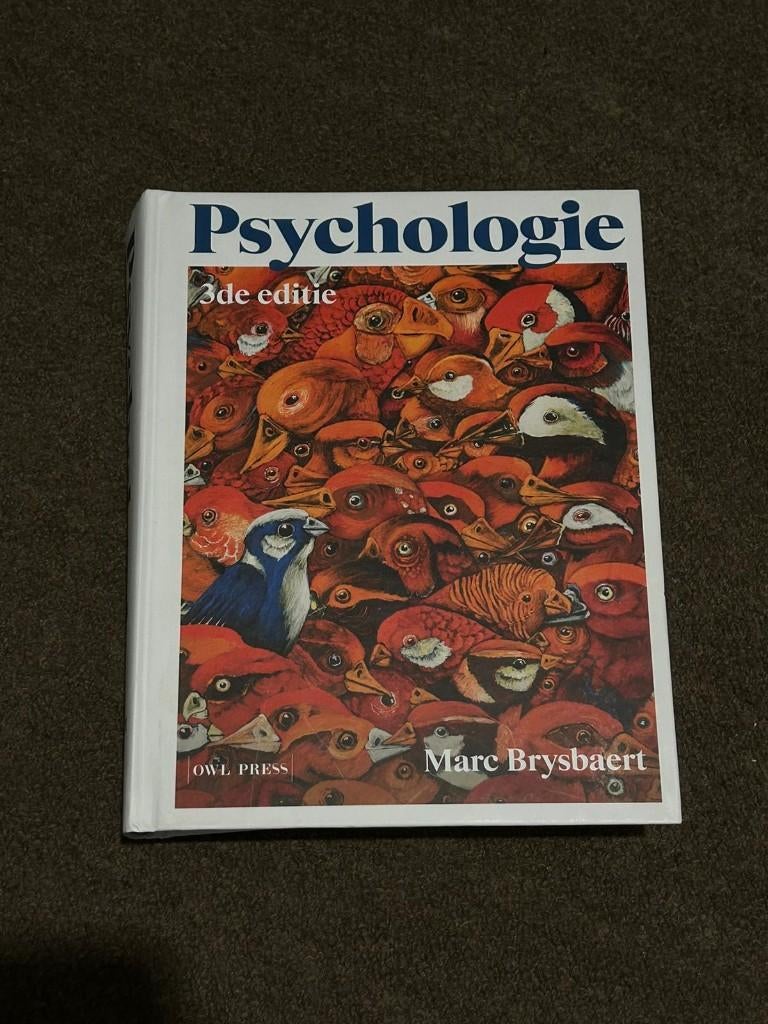 Psychologie (3de editie) – Marc Brysbaert, Boeken, Zo goed als nieuw, Overige onderwerpen, Ophalen of Verzenden, Marc Brysbaert