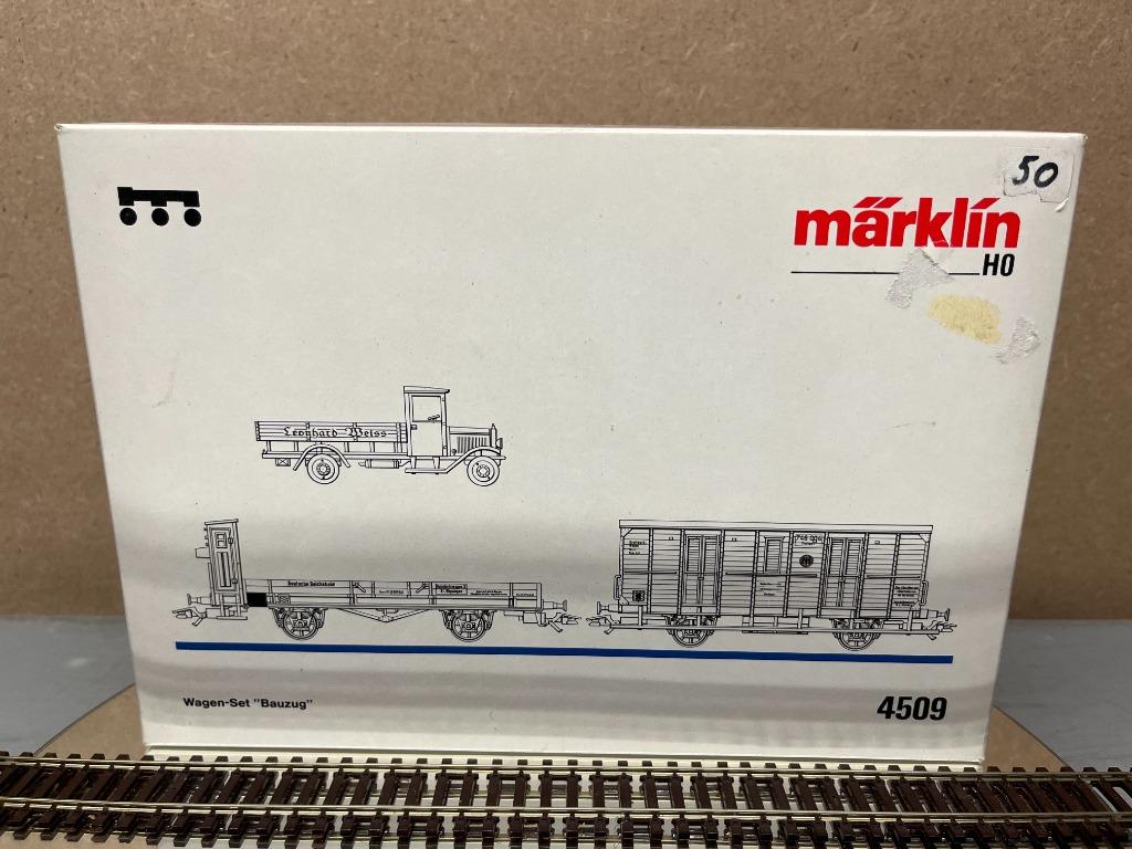 Lot Wagons Marklin HO 4509, Enlèvement ou Envoi, Wagon, Comme neuf, Courant continu ou Courant alternatif