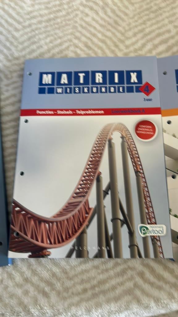 Boek wiskunde Matrix 4.3(boek A en boek B), Boeken, Ophalen of Verzenden, Nieuw