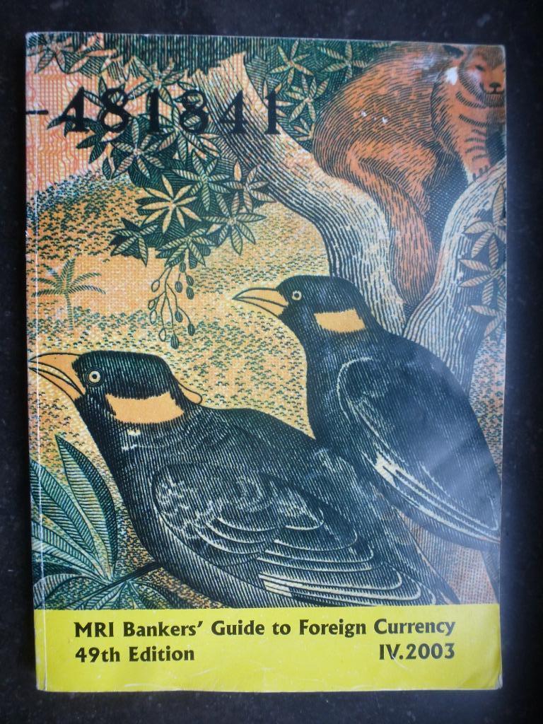 MRI BANKERS'S GUIDE TO FOREIGN CURRENCY IV.2003, Ophalen of Verzenden, Boek of Naslagwerk