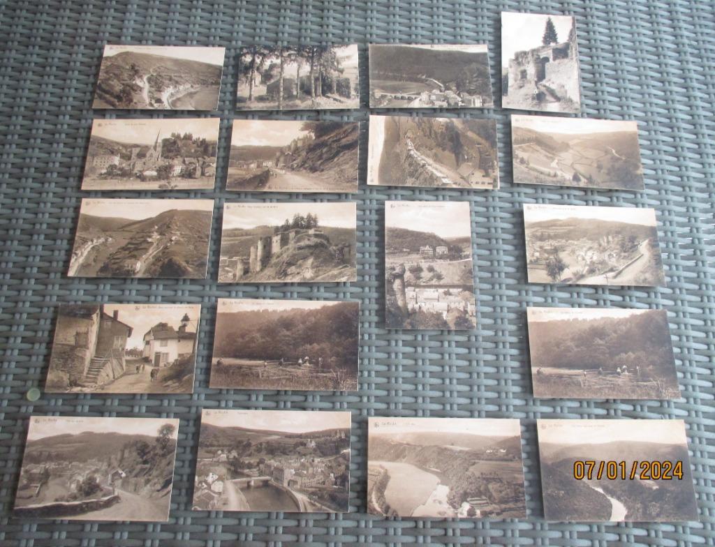 18 pcs cartes non écrite et numérotées+8 pcs sans n°La Roche, Enlèvement ou Envoi, 1920 à 1940, Non affranchie, Luxembourg