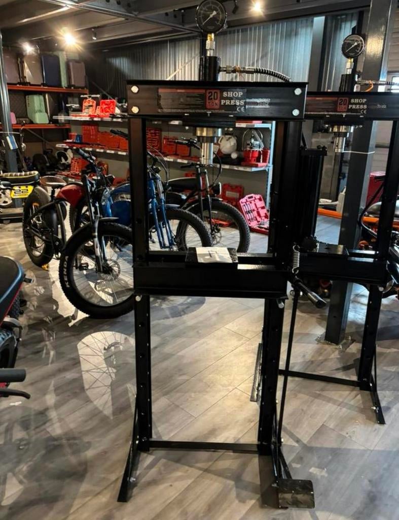 Werkplaatspers Hydraulisch 20 Ton! 20.000 Kilo NIEUW IN DOOS, Ophalen, Nieuw